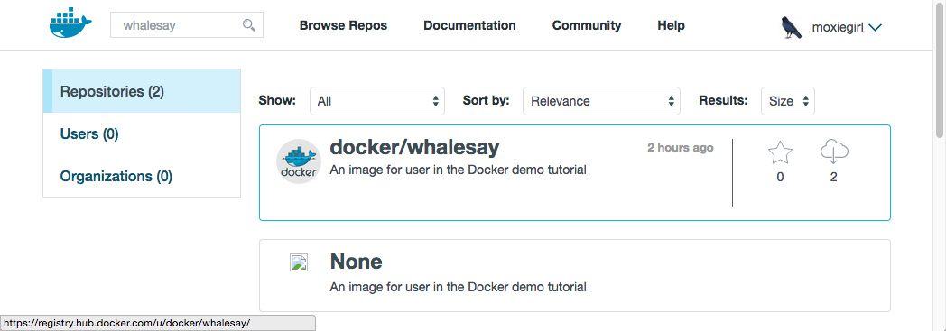 Browse Docker Hub