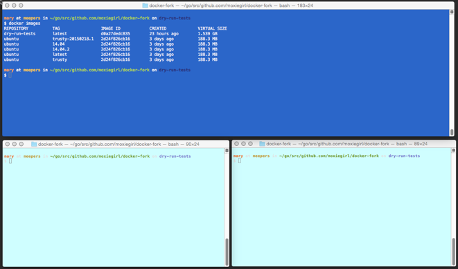 Multiple terminals