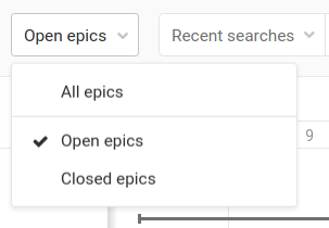 epics state dropdown