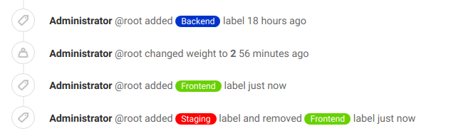 issue board system notes