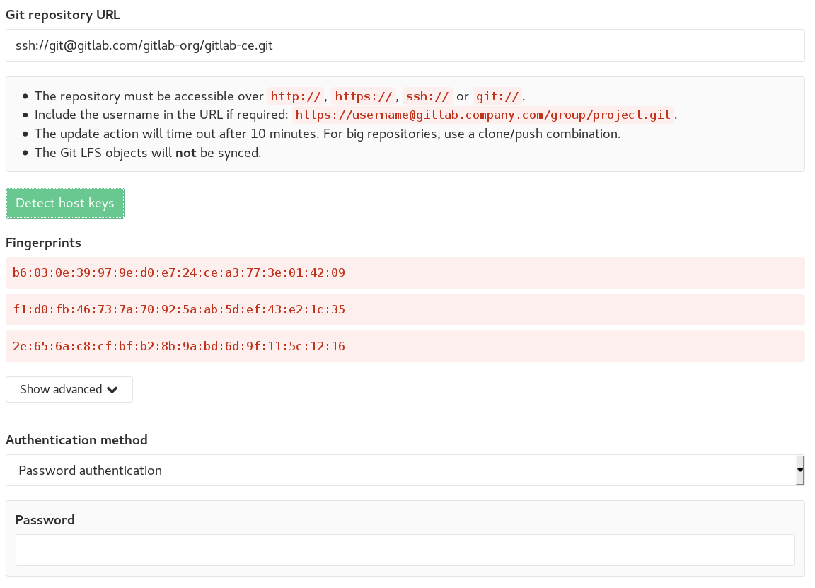 Detect SSH host keys