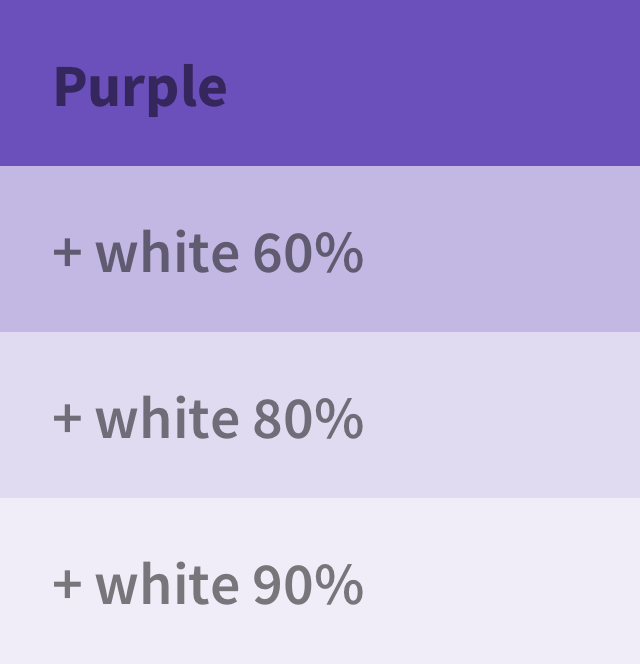 Palette - Purple