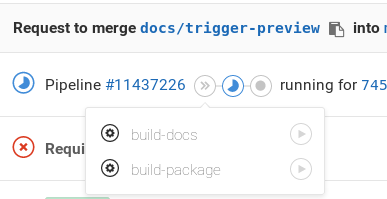 Manual trigger a docs build