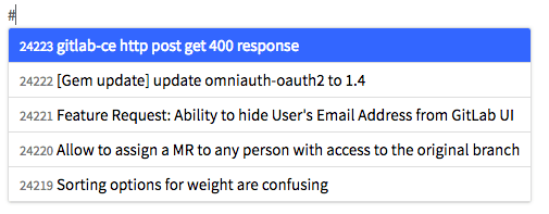 Issue reference