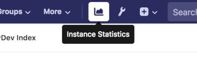 Instance Statistics button