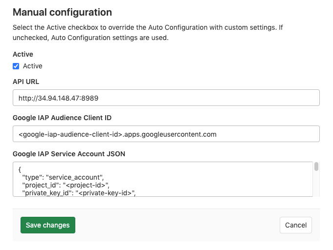 Configure Prometheus Service