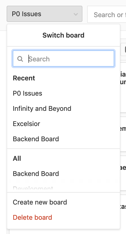 Multiple Issue Boards